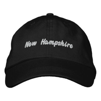 Brodée Casquette du New Hampshire