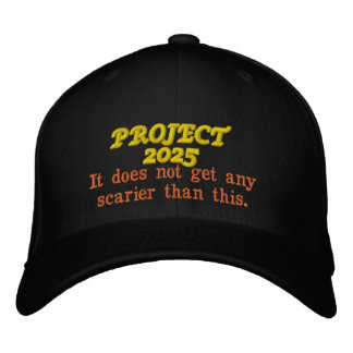 Brodée Casquette du projet 2025