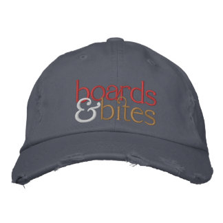 Brodée Casquette en détresse avec logo brodé