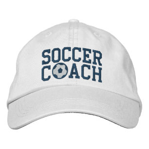 Brodée Casquette entraîneur de football
