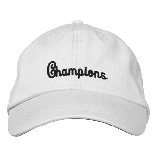 Brodée Casquette exclusif pour Champions