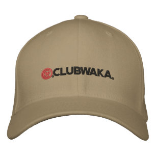 Brodée Casquette Flexfit avec logo sur le dos