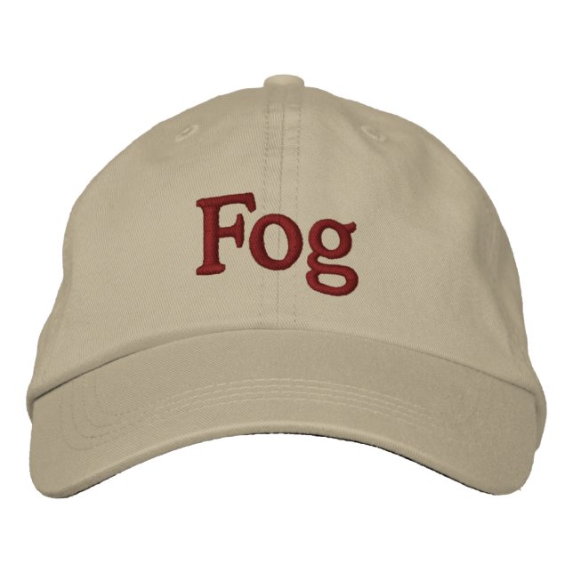 BRODÉE CASQUETTE FOG (Devant)
