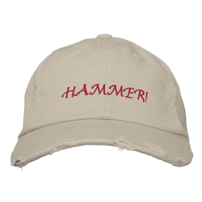 Brodée Casquette HAMMER (Devant)