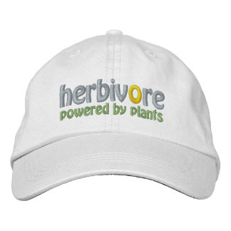 Brodée Casquette herbivore de boule