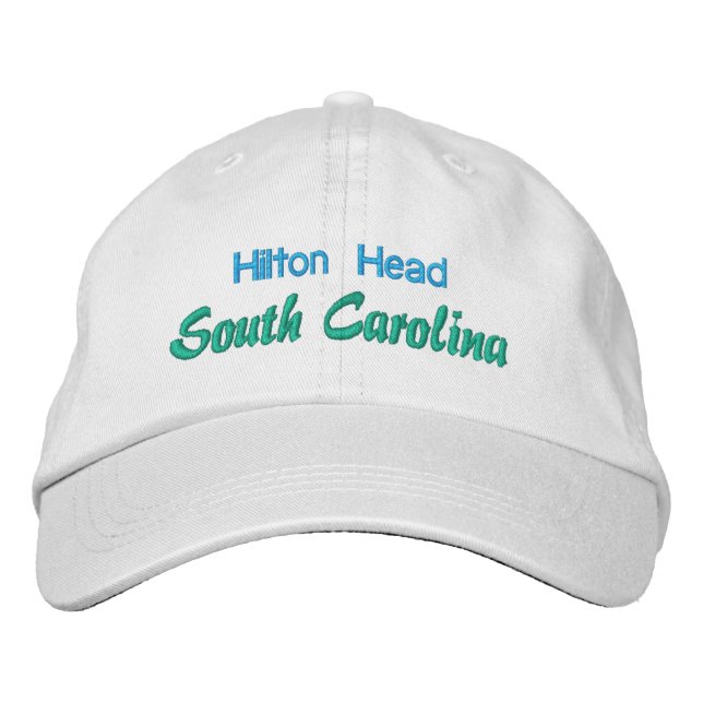 Brodée Casquette HILTON HEAD (Devant)