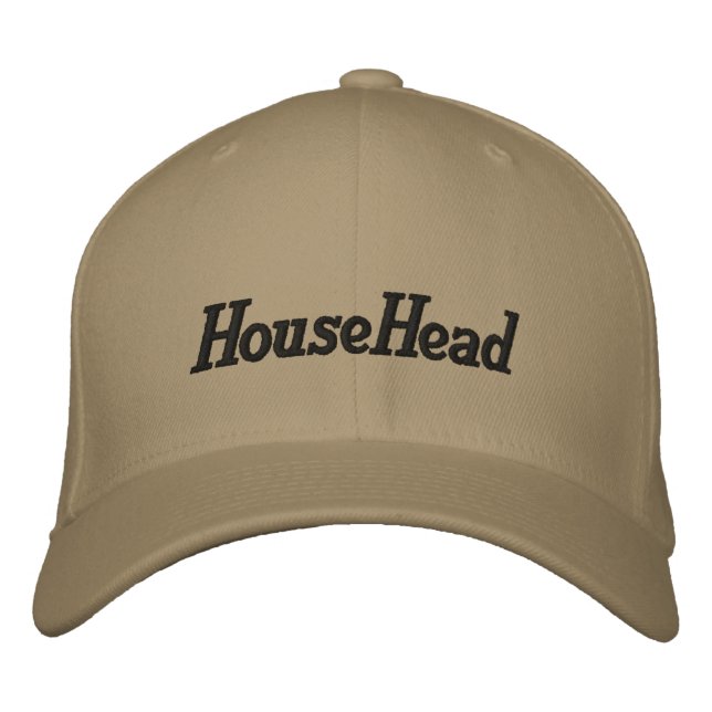 Brodée Casquette HouseHead (Devant)