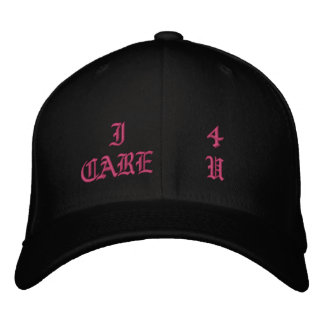 Brodée Casquette Icare360 'I Care 4 U'