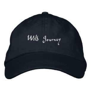 Brodée Casquette inspirée de l'aventure de texte de voyag