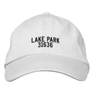 Brodée Casquette Lake Park Georgia