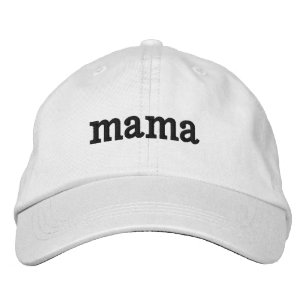 Brodée casquette maman