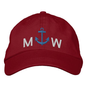 Brodée Casquette nautique par SRF