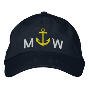 Brodée Casquette nautique par SRF