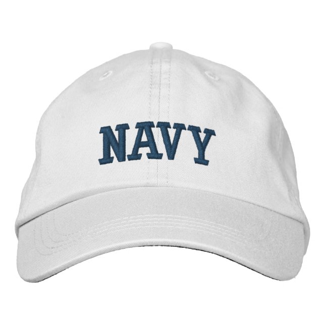 BRODÉE CASQUETTE NAVY (Devant)