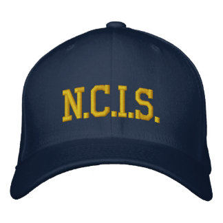Brodée Casquette NCIS (McGee)