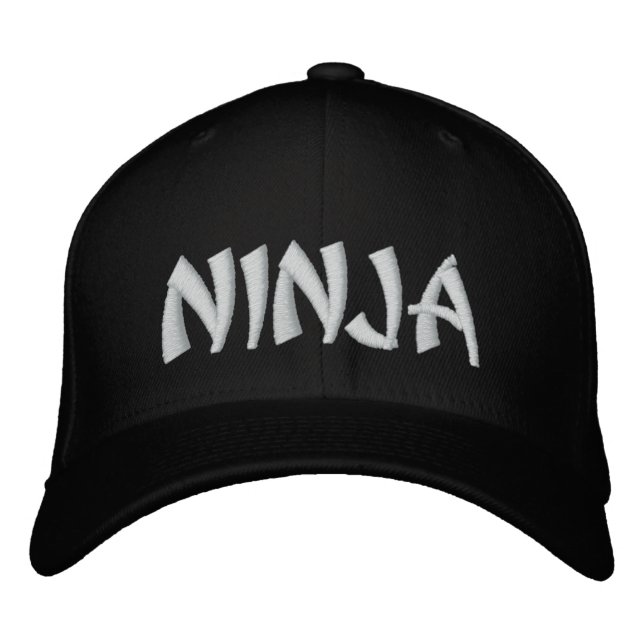 Brodée Casquette Ninja (Devant)