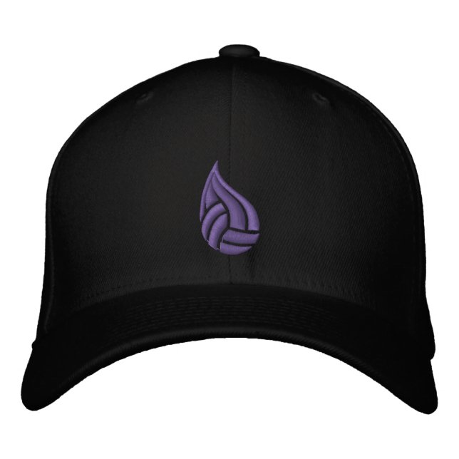 Brodée Casquette noir (Devant)