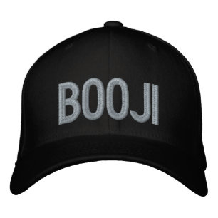 Brodée CASQUETTE noir BOOJI