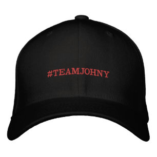 BRODÉE CASQUETTE NOIR PARANORMAL DE JOHNY