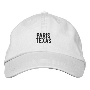 BRODÉE CASQUETTE PARIS TEXAS
