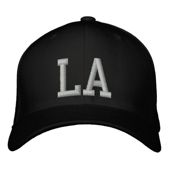 Brodée CASQUETTE personnalisé LA (Devant)