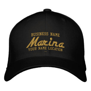 Brodée Casquette personnalisé Marina