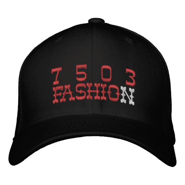 Brodée casquette personnalisé masculin (Devant)