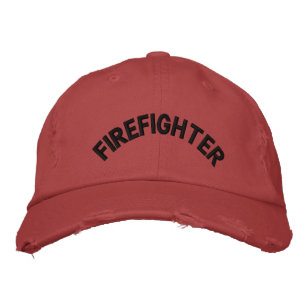 Brodée Casquette pompier