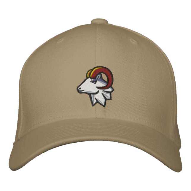 BRODÉE CASQUETTE RAM (Devant)