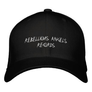 BRODÉE CASQUETTE RECORDS ANGELS REBELLIEUX