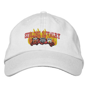 Brodée Casquette réglable de la rivalité des frères