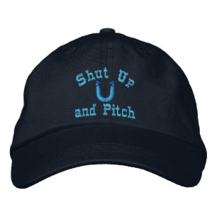 Brodée Casquette réglable pour la pose de chaussures