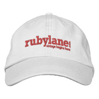Brodée Casquette réglable Ruby Lane