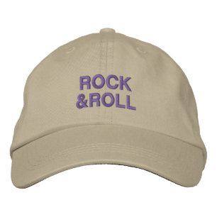 BRODÉE CASQUETTE ROCK & ROLL