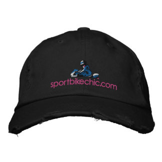 Brodée casquette Sportbikechic.com