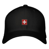 Casquette suisse - Suisse Casquette avec drapeau s