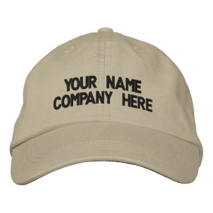 Brodée Casquette texte personnalisé personnalisé Votre Ca