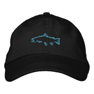 Brodée Casquette Tracker Trout - Bleu