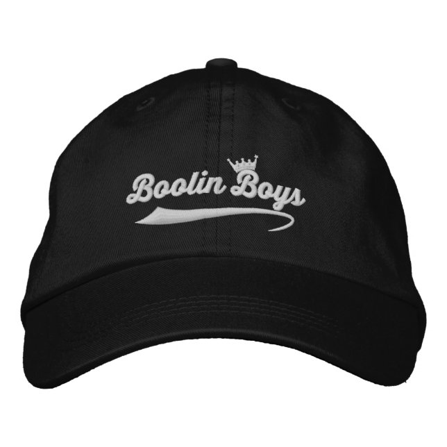 Brodée Casquette traditionnel de garçons de Boolin (Devant)