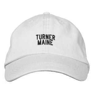 Brodée Casquette Turner Maine