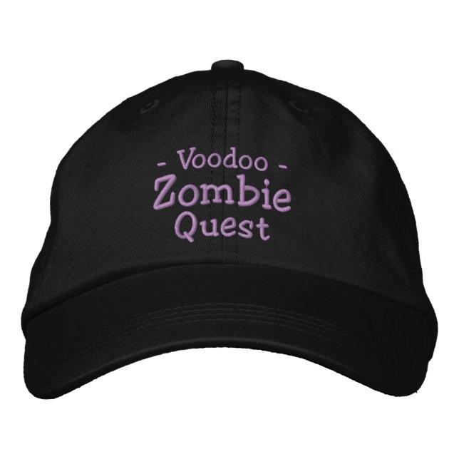 BRODÉE CASQUETTE VOODOO ZOMBIE (Devant)