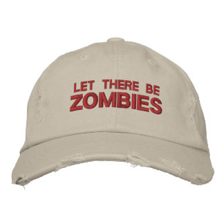 Brodée Casquette "Worm Look" Qu'Il Y Ait Des Zombies