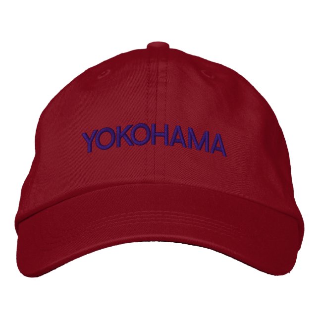 Brodée Casquette Yokohama (Devant)