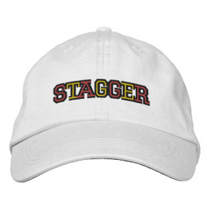 Brodée Chancelez le casquette réglable blanc unisexe