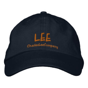 Brodée Charles Lee Casquette de la société 2