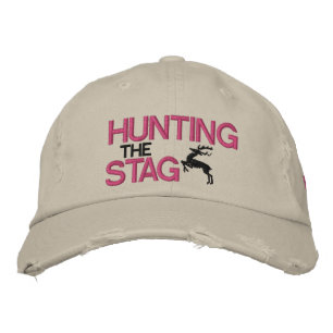 Brodée CHASSE Casquette de la BALLE pour les femmes
