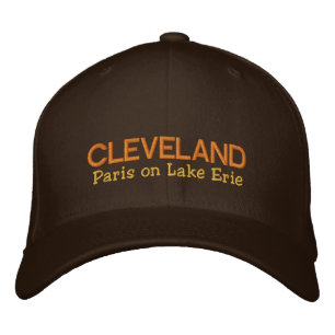 Brodée Cleveland, Paris Sur Le Lac Érié Casquette brodé