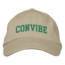 Convibe Casquette - Vert sur toile