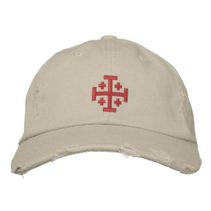Brodée Croisader Cross - Casquette de baseball en panne p