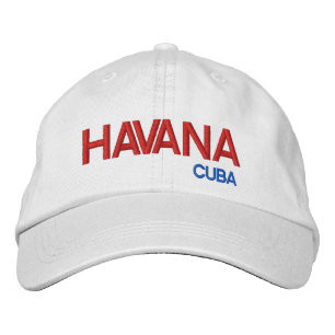 Brodée Cuba - Casquette réglable de La Havane